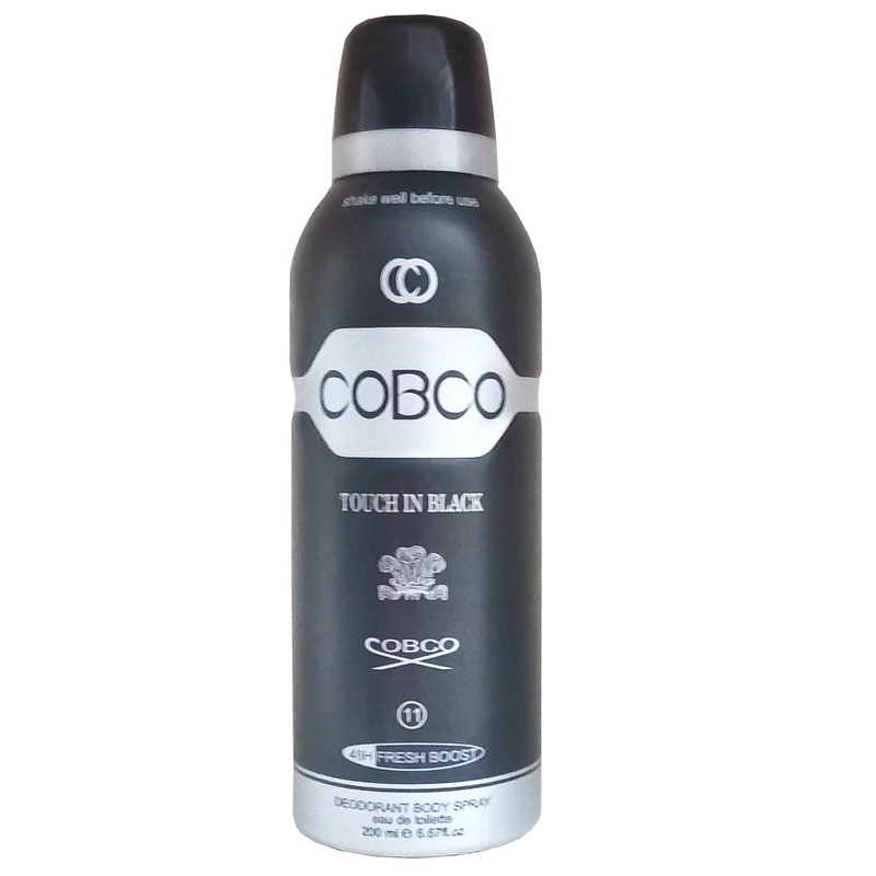 اسپری مردانه cobco مدل Touch in black