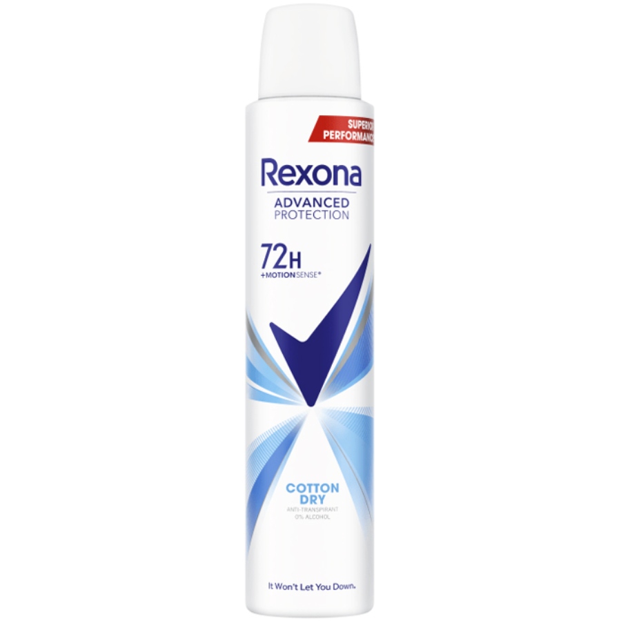 اسپری ضد تعریق زنانه Rexona مدل COTTON DRY